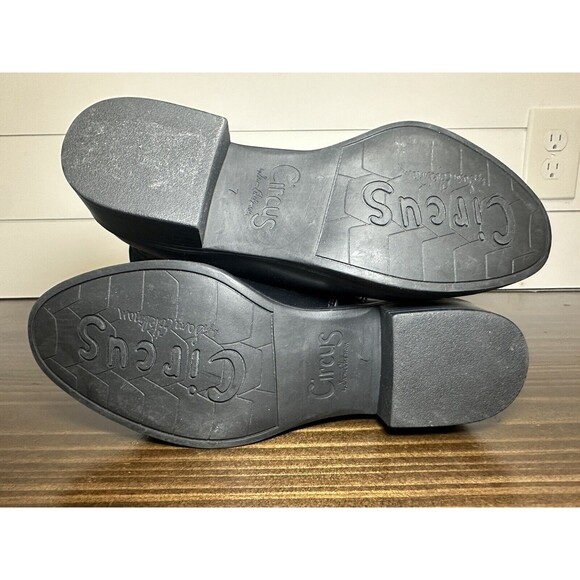 SAM EDELMAN CIRCUS Tall Black Leather Riding Boots Women's SIZE 7‎ - Picture 10 of 13